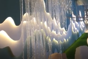 水流光纖燈