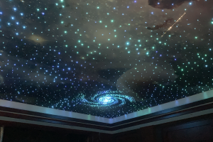 噴繪七彩閃爍+各種星空?qǐng)D案